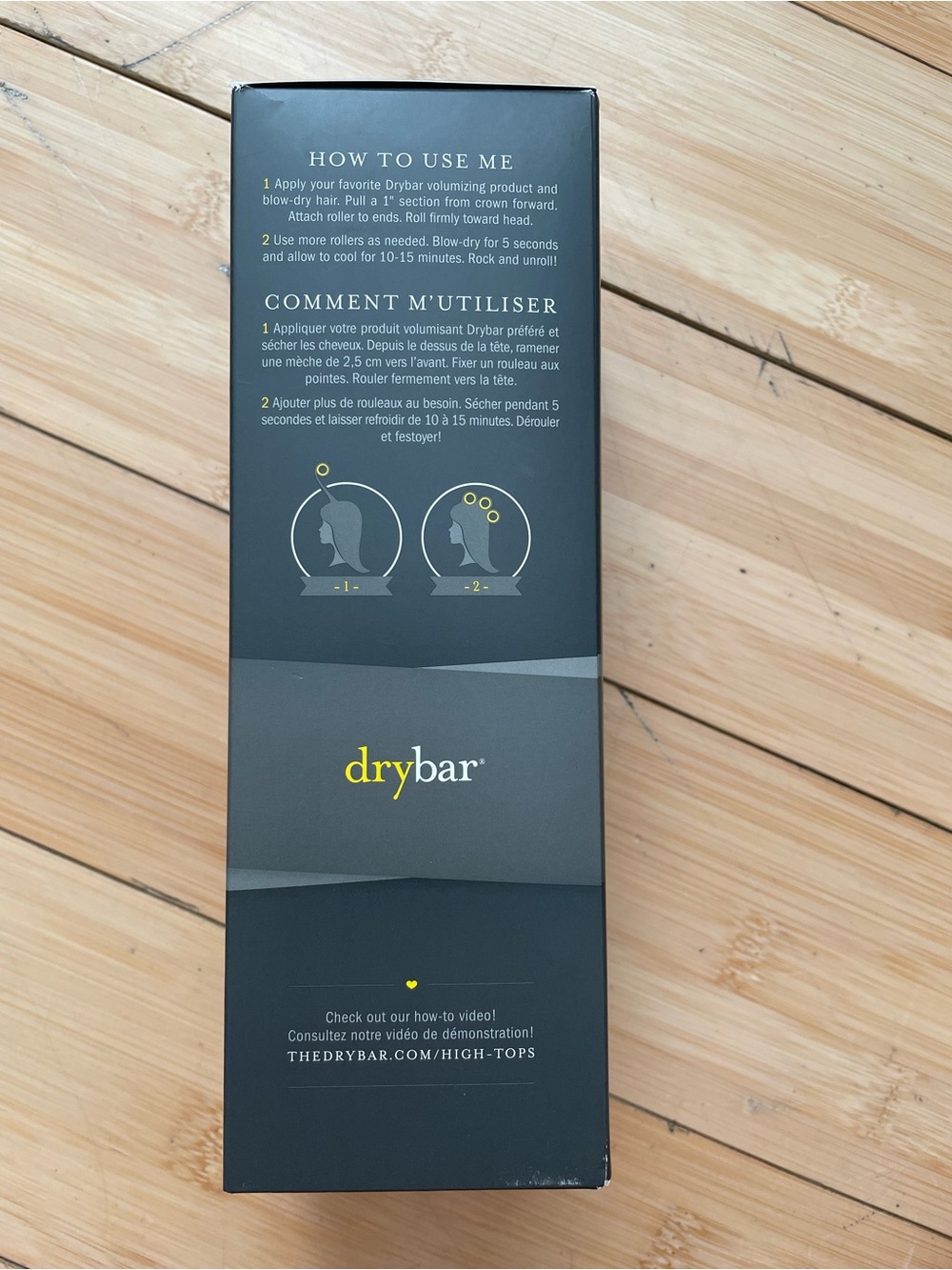 Drybar High Tops Yellow Self-Grip Hair Rollers - Picture 2 of 6
